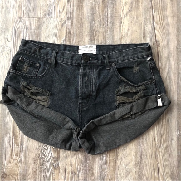 ONE TEASPOON FOX BLACK BANDITS - Picture 2 of 6